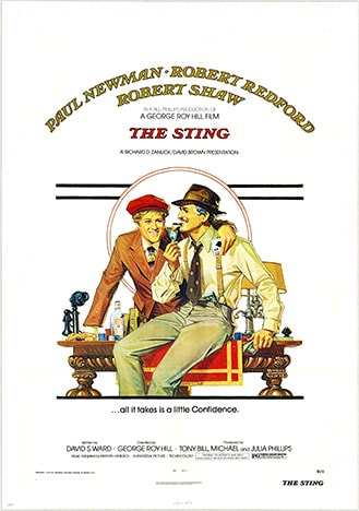 movie poster The Sting